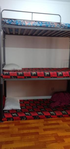 Dormitory bed space in a shared room